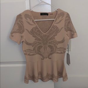 NWT: Ivanka Trump peplum top